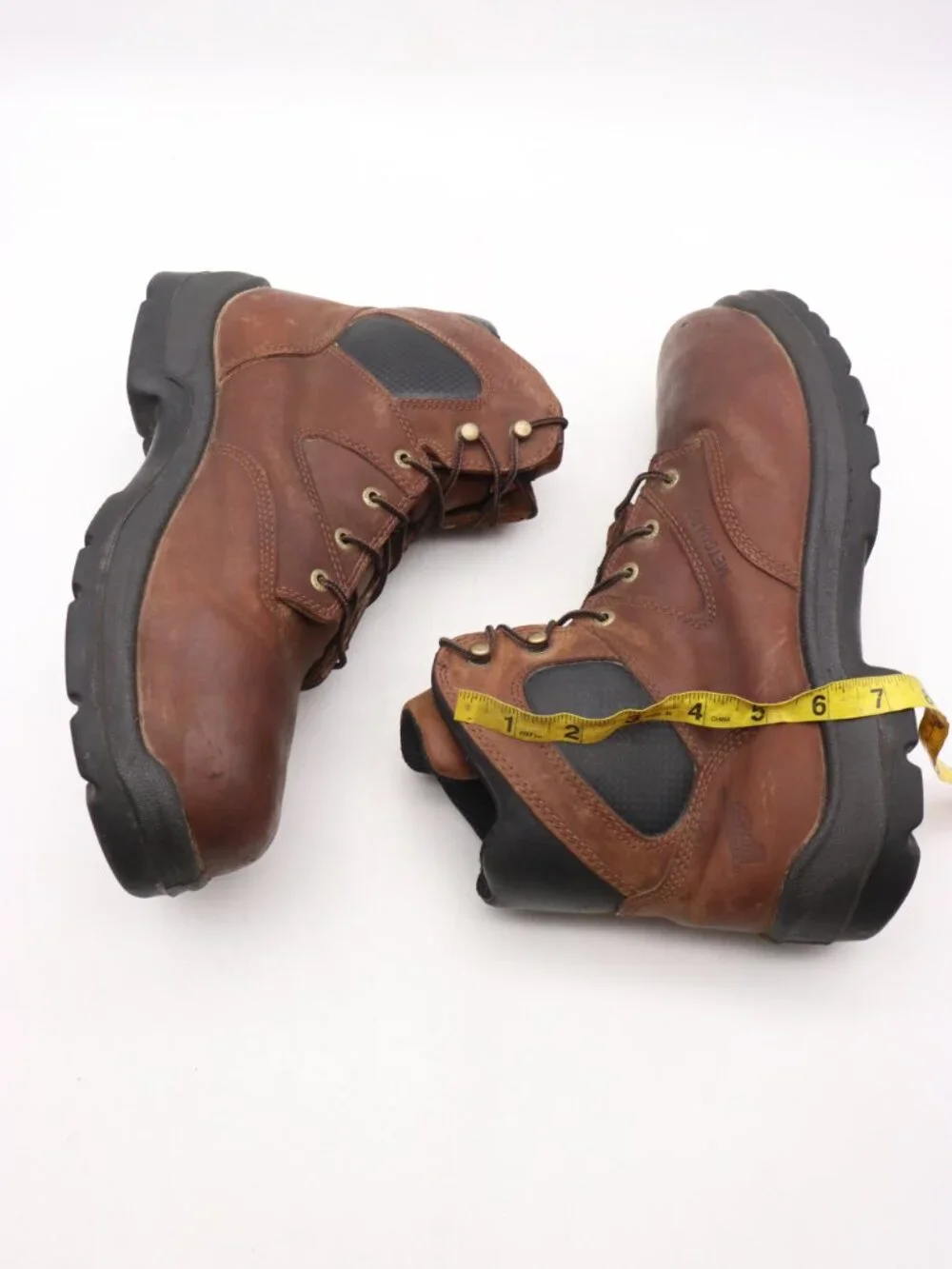 Red Wing Flexbond Work Boots 4421 Men’s 11.5 Brown Leather Metguard